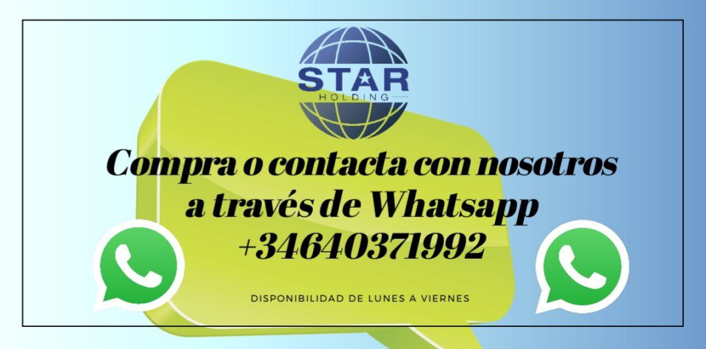 Contacta o compra con nosotros a través de Whatsapp